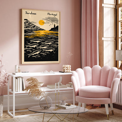Sardines Portugal Wall Art Print 2026