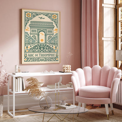 Arc de Triomphe Paris Poster