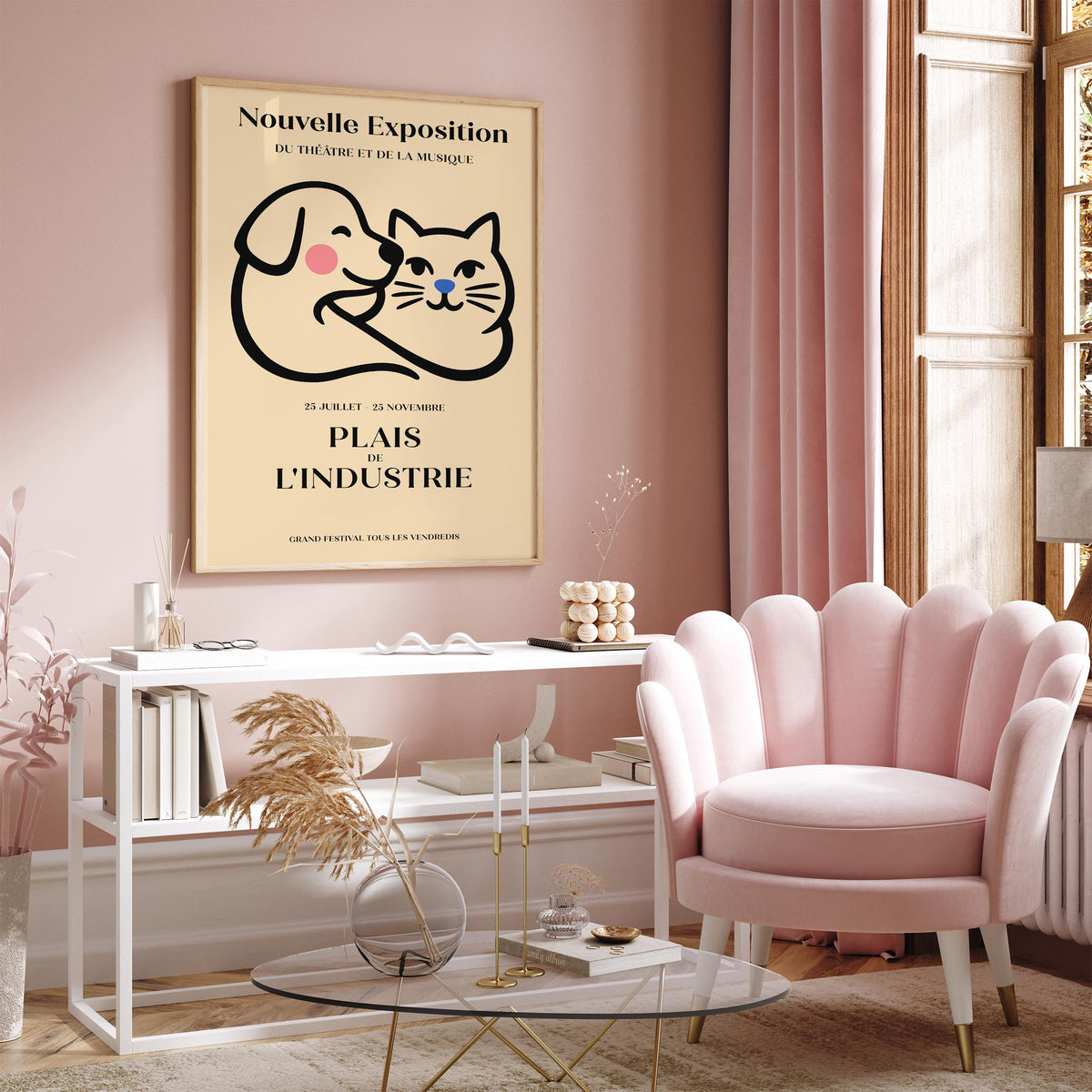 French Exhibition Poster