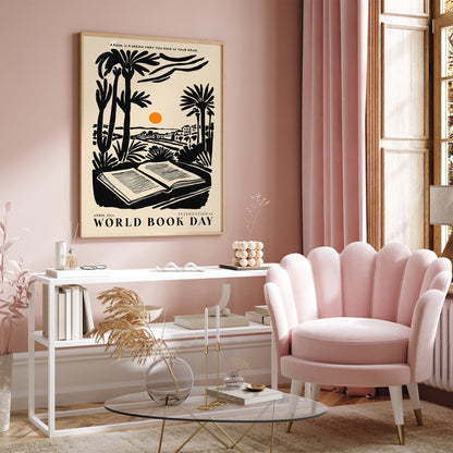 Book Day Holiday Time Book Lovers Poster