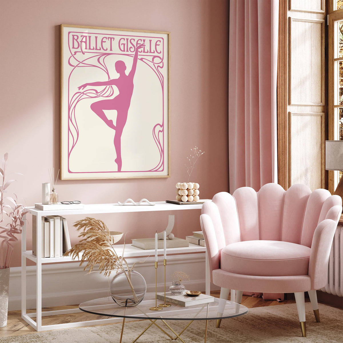 Vintage Giselle Ballet Poster