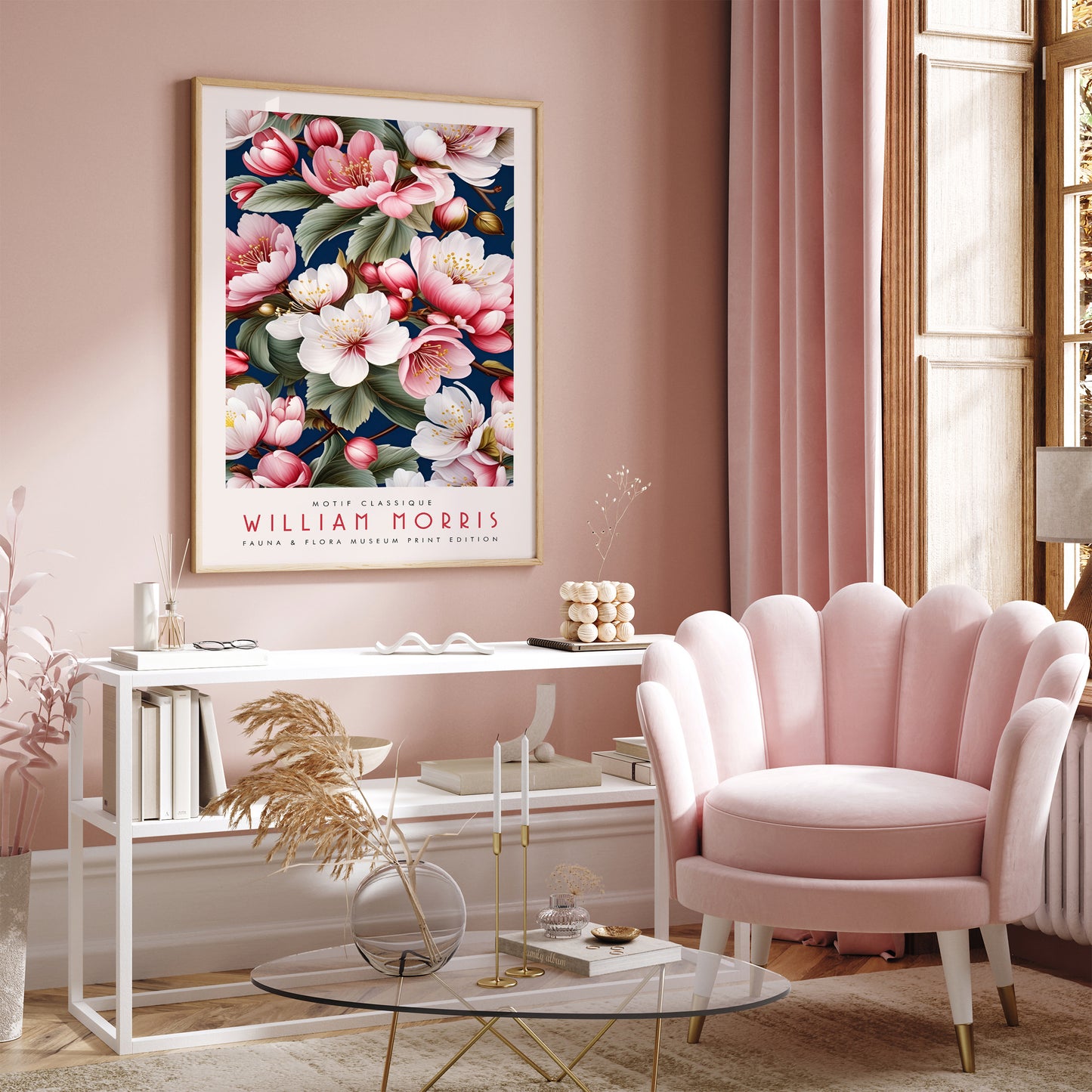 William Morris Cherry Blossom Giclee Print