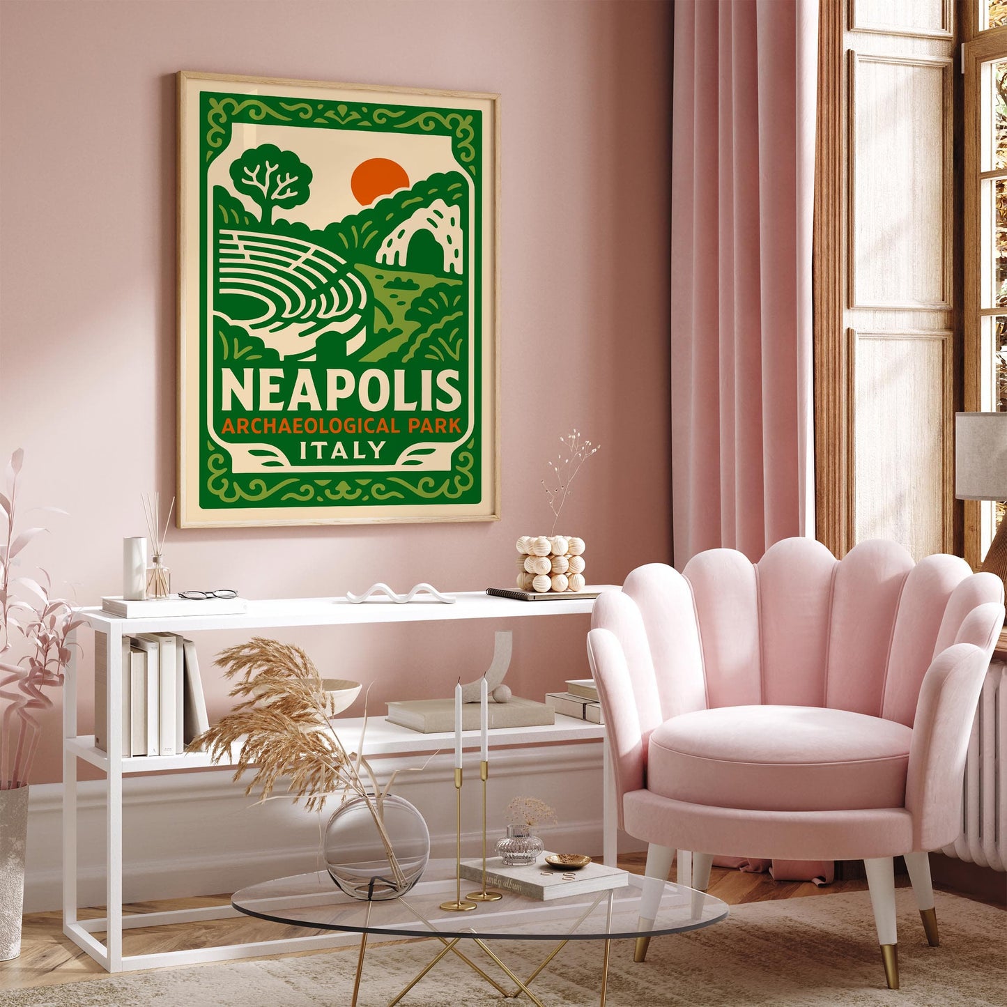 Neapolis Archaeological Park Poster - Sicily Italy Wall Art