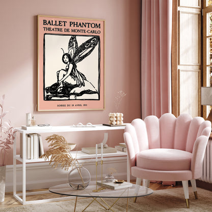 Ballet Phantom 1911 Vintage Poster