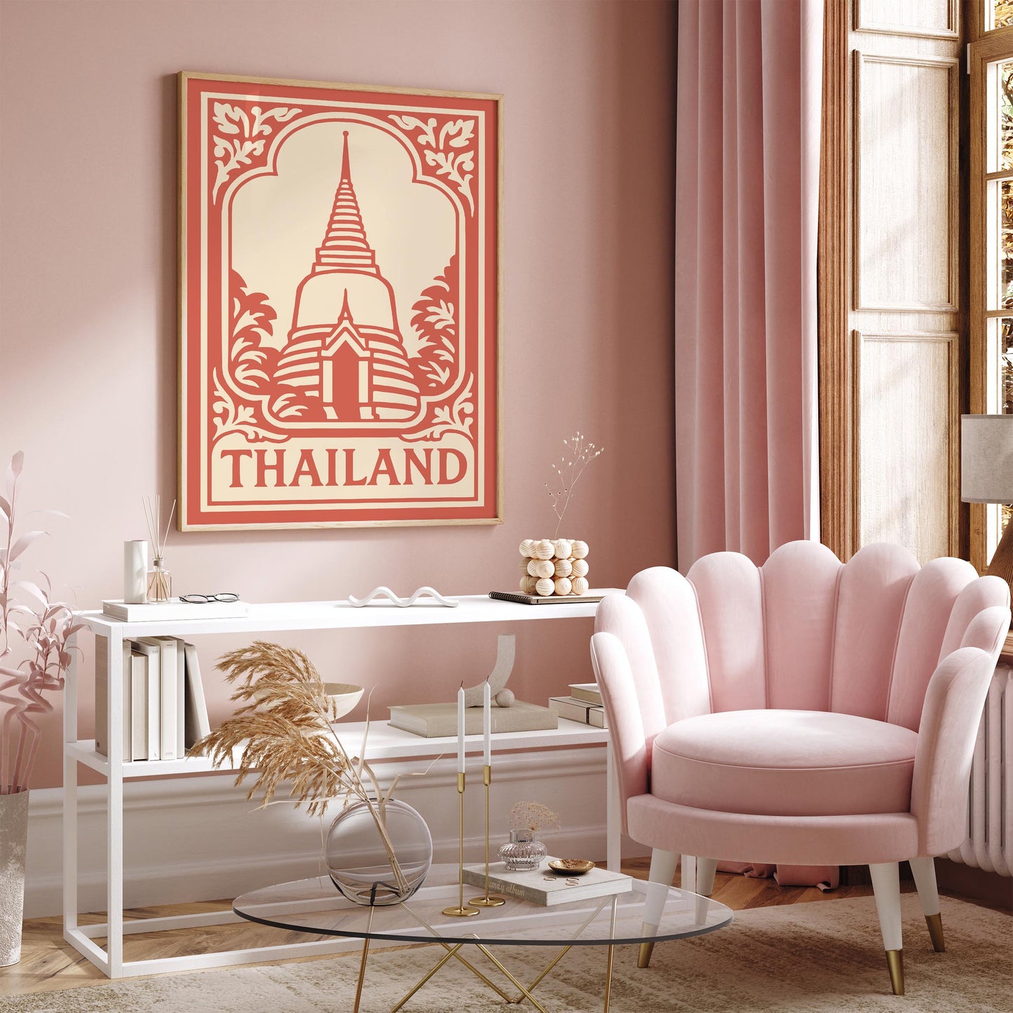 Thailand Travel Poster