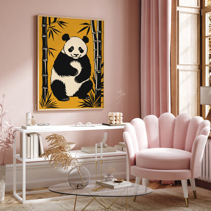 Giant Panda Art Print