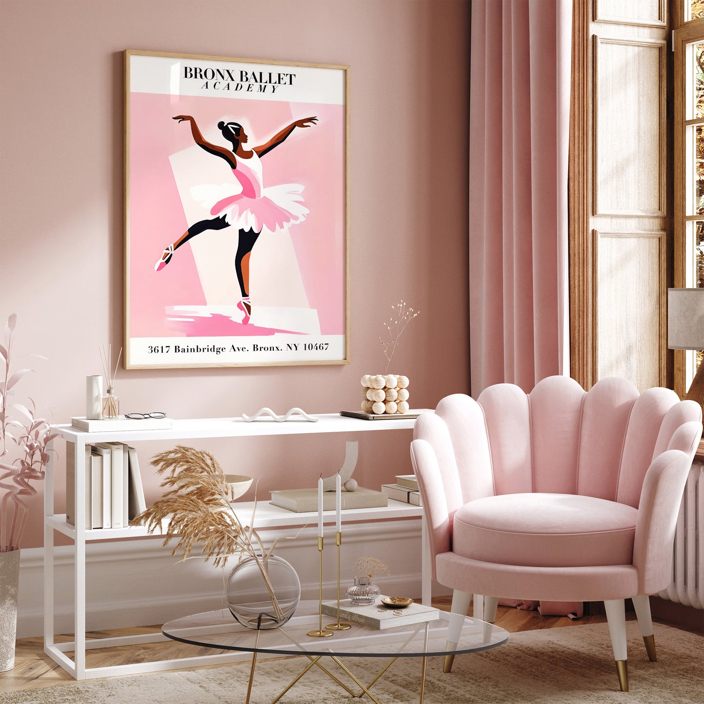 Bronx Ballet Academy Ballerina Poster