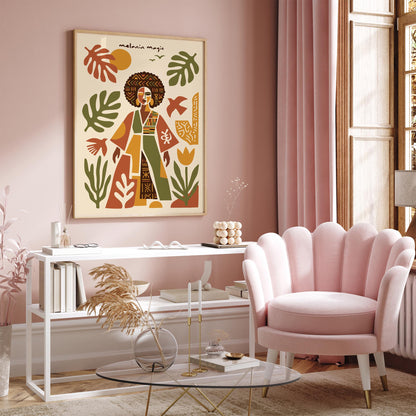 Melanin Magic Afrohemian Poster