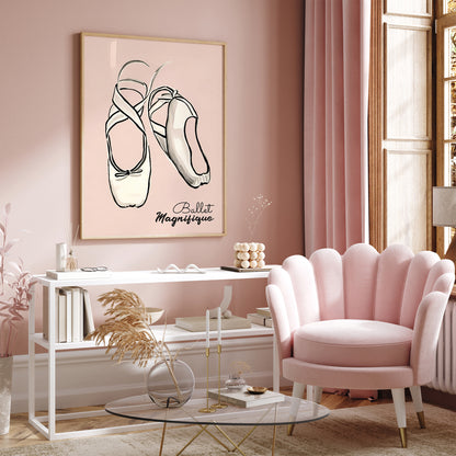 Ballet Magnifique Kids Room Wall Art