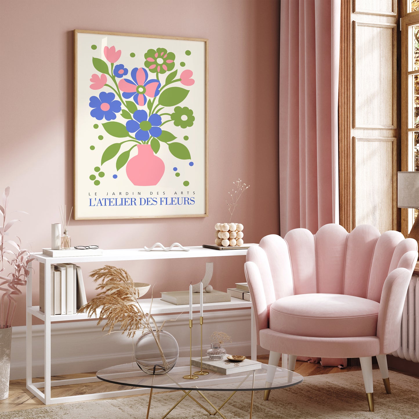 Cute French Botanical Wall Art