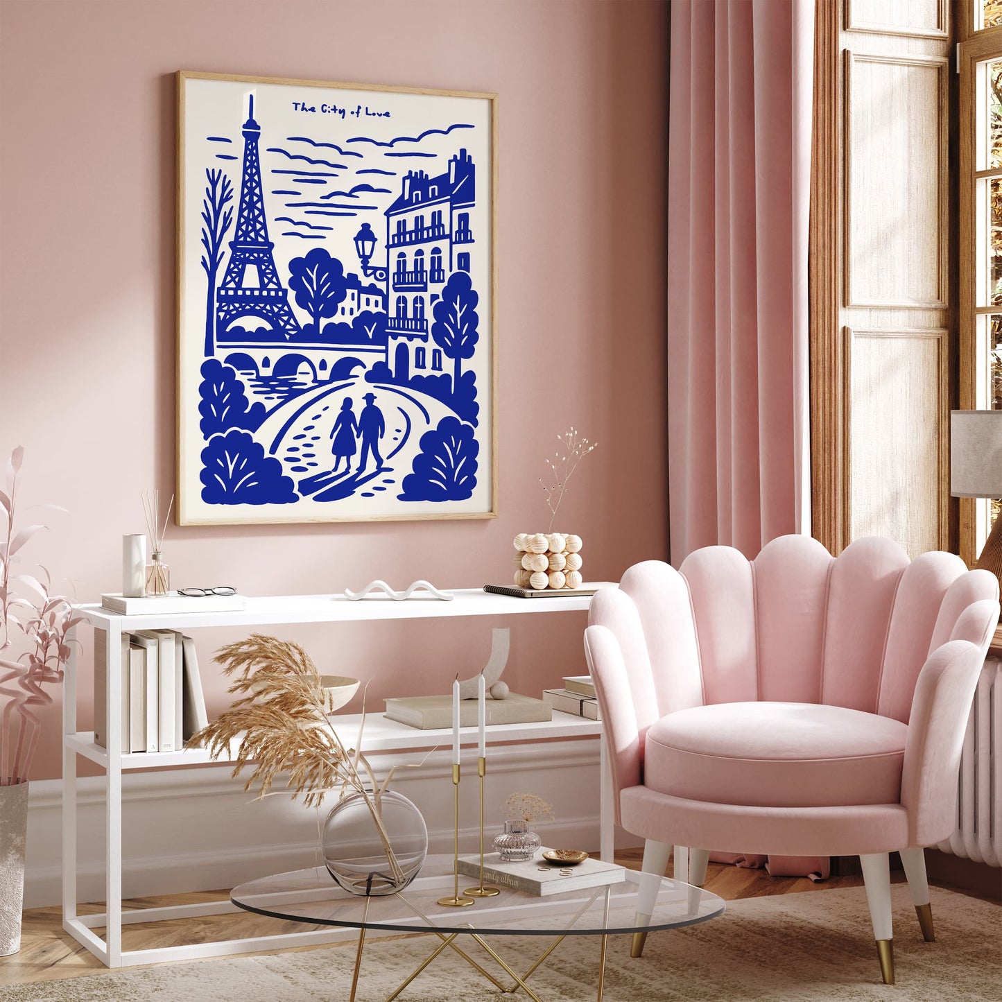 Paris The City of Love Poster