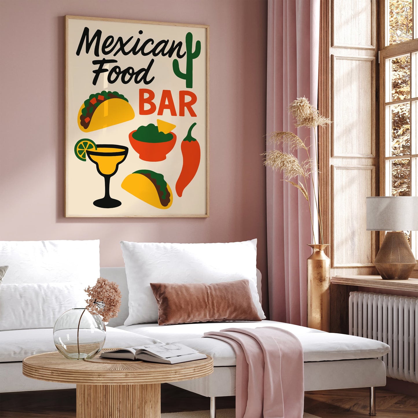 Mexican Food Bar Poster