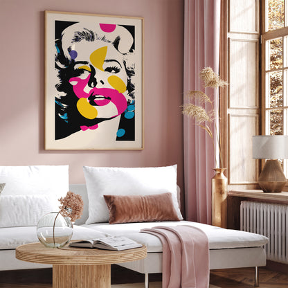 Marilyn Monroe Inspired Wall Art