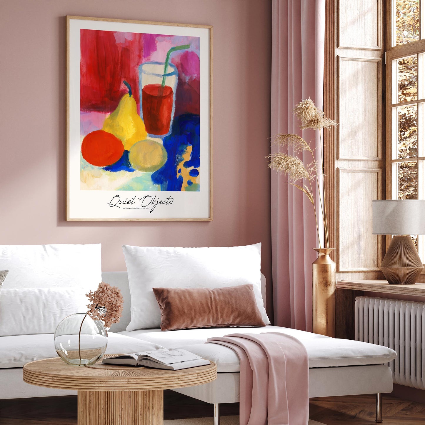 Quiet Object Poster - Modern Exhibition Art Print