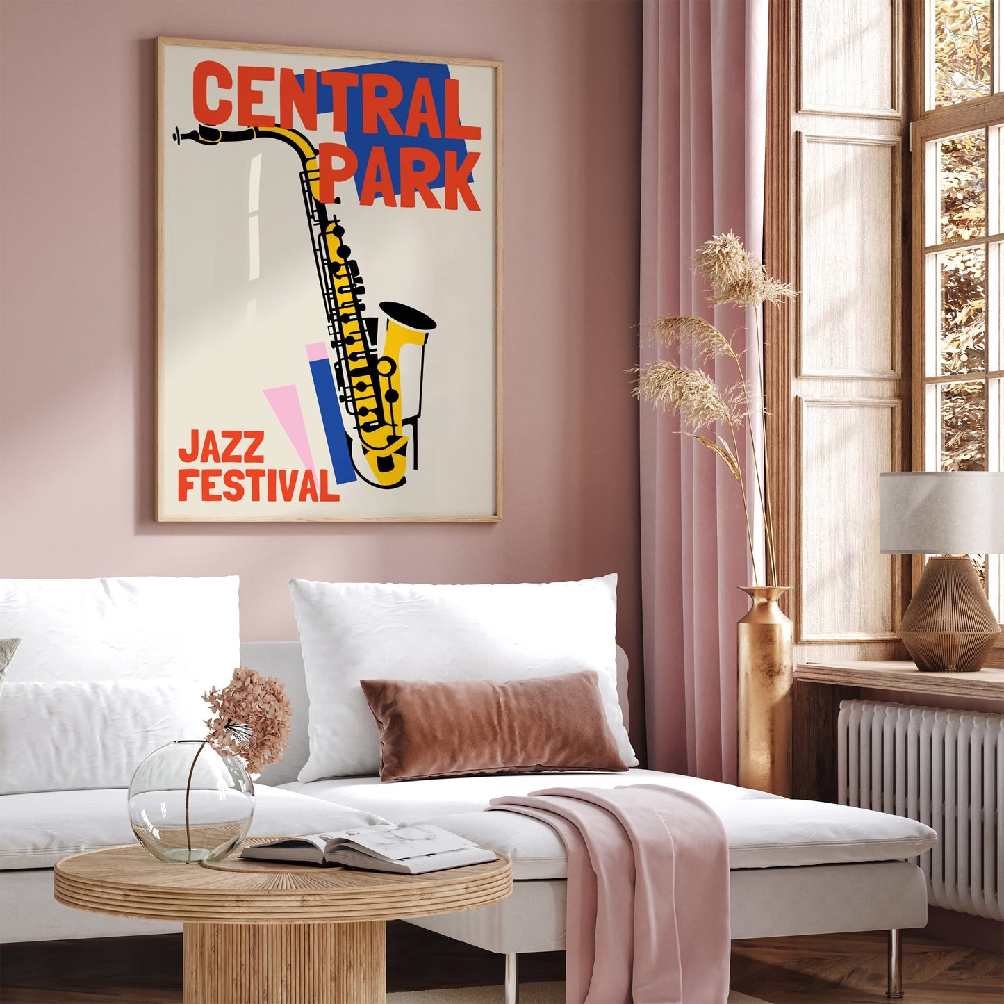 Central Park Jazz Festival Poster
