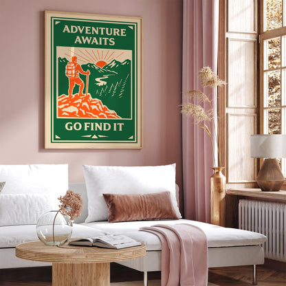 Adventure Awaits Poster