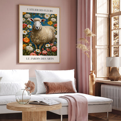 Victorian Sheep Kitchen Wall Decor