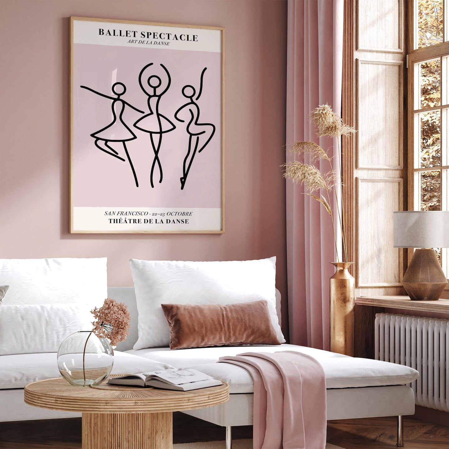 Ballet Spectacle Poster Dance Music Print