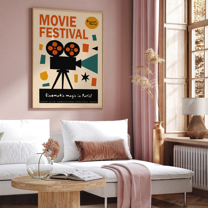 Movie Festival Bonjour Paris Poster