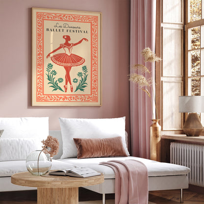 Eclectic Ballet Dance Les Danseurs Poster