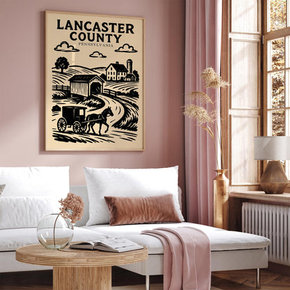 Lancaster California Poster