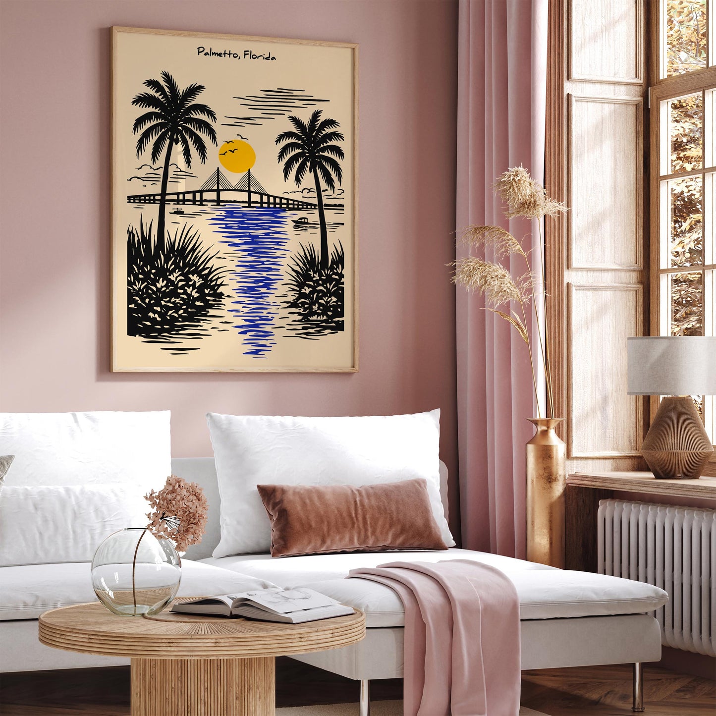 Palmetto Florida Poster