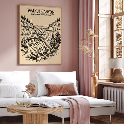 Walnut Canyon Arizona Poster
