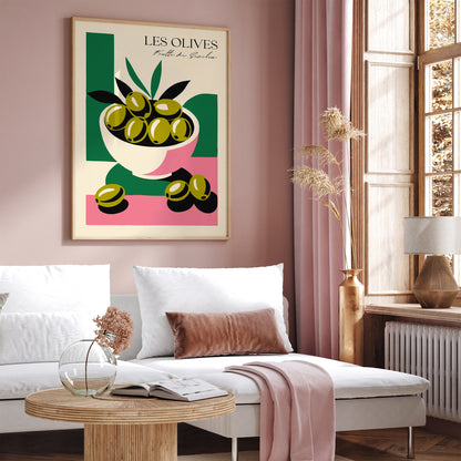 Les Olives Frutti di Sicilia Art Print