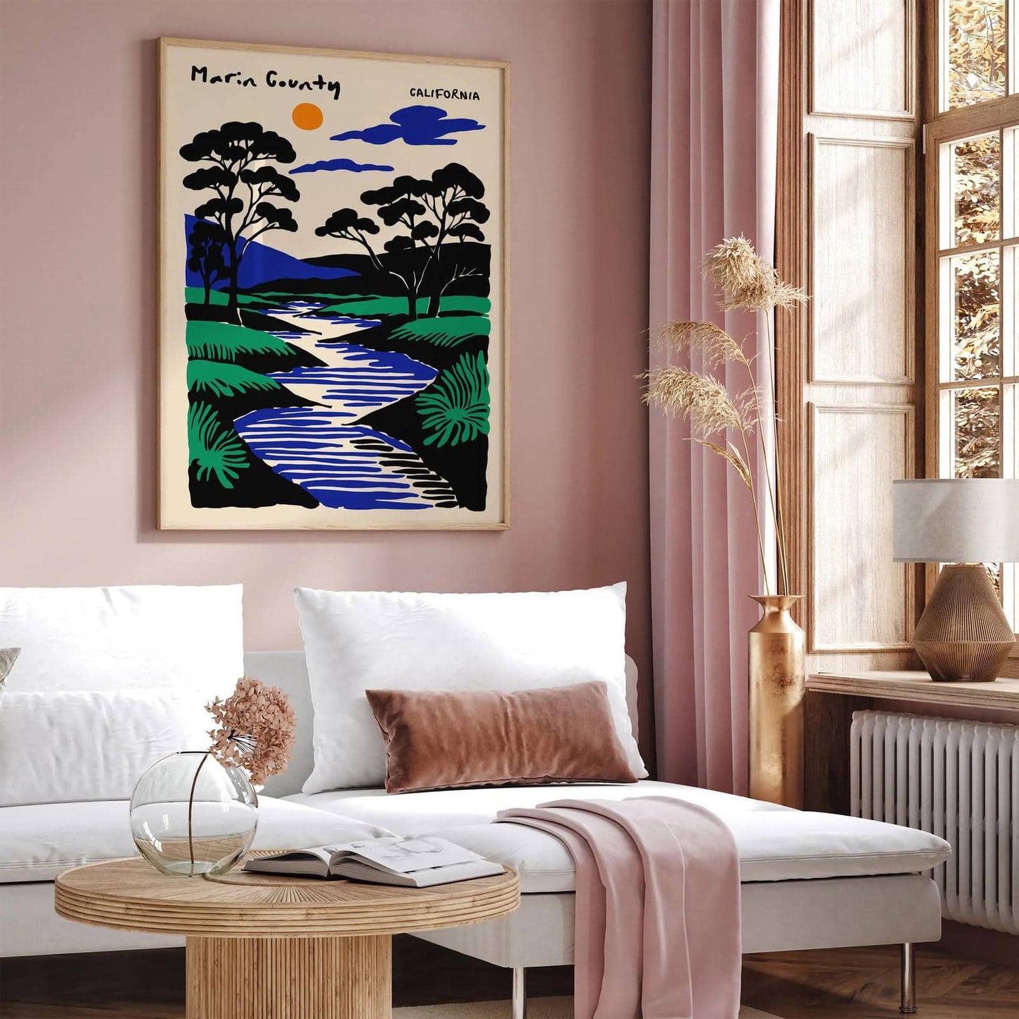Marin County California Poster