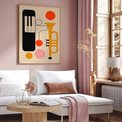 Modern Jazz Art Print - Music Poster 2025