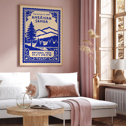 American Samoa National Park Poster