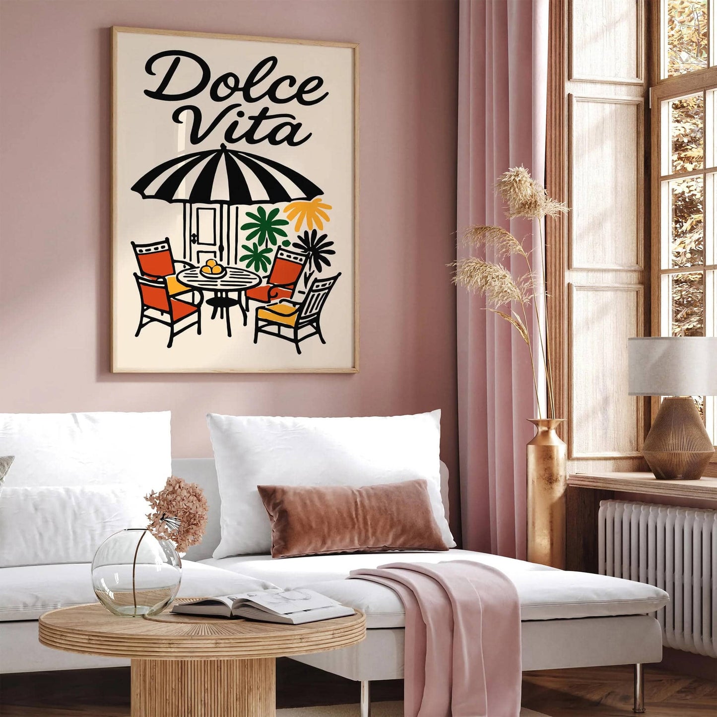 Dolce Vita Poster - Summer Italian Art Print