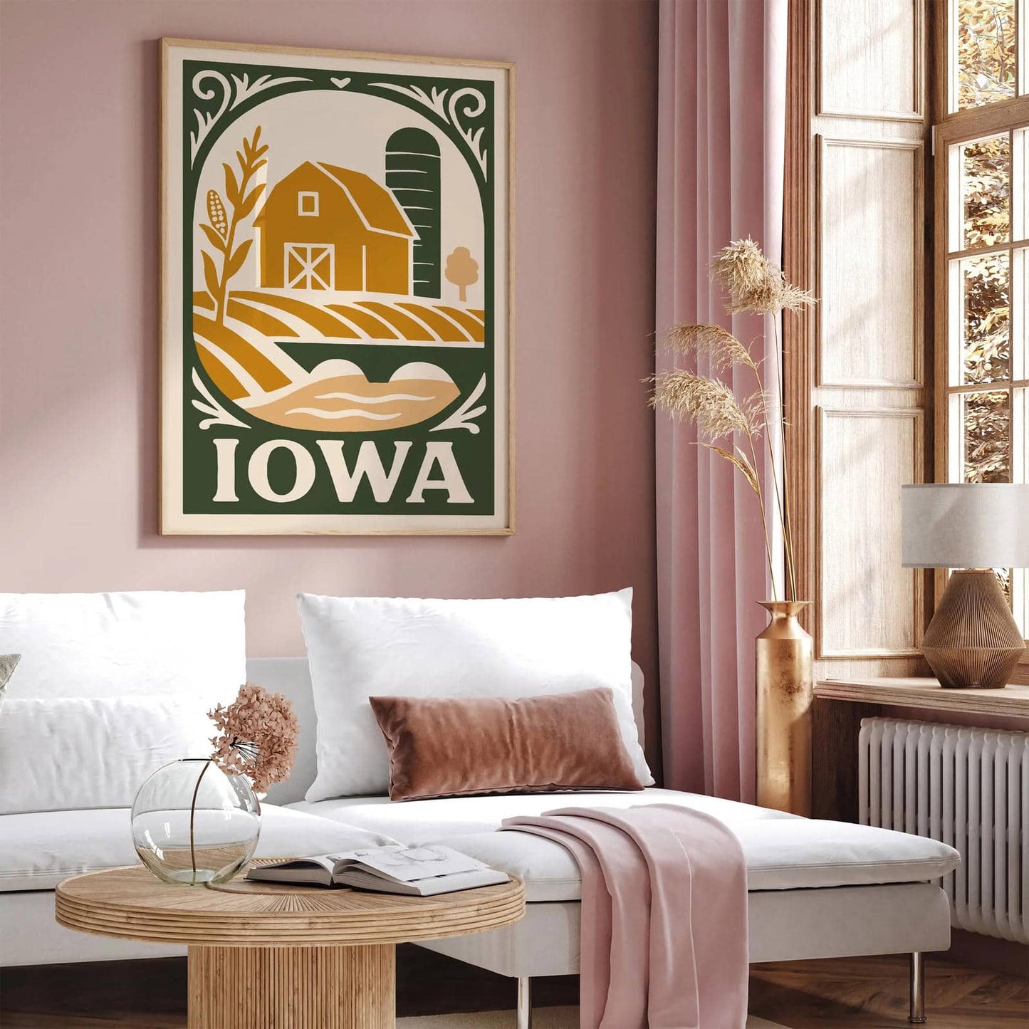 Iowa Travel Poster
