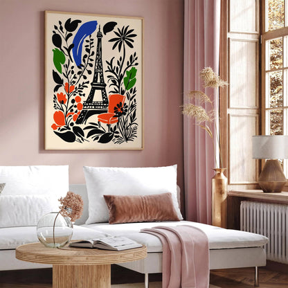 Paris France Exhibition Poster