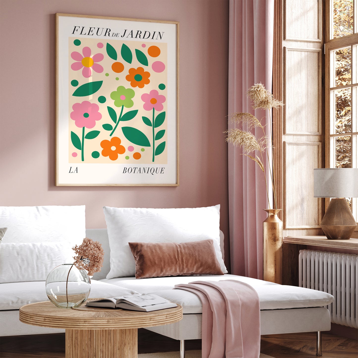 Fleur de Jardin French 2024 Collection Art Print