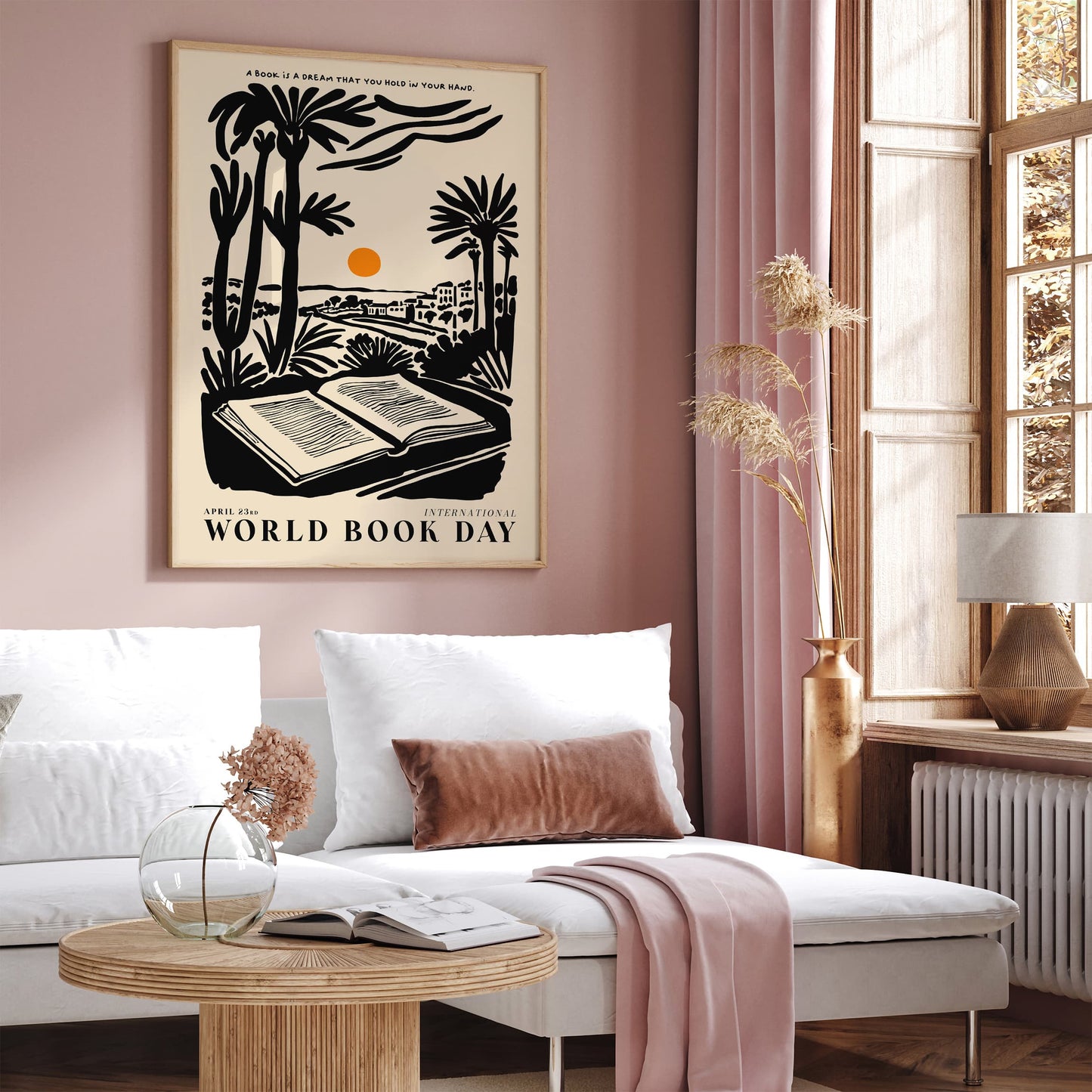 Book Day Holiday Time Book Lovers Poster