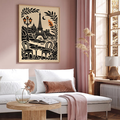 Eiffel Tower Paris Poster