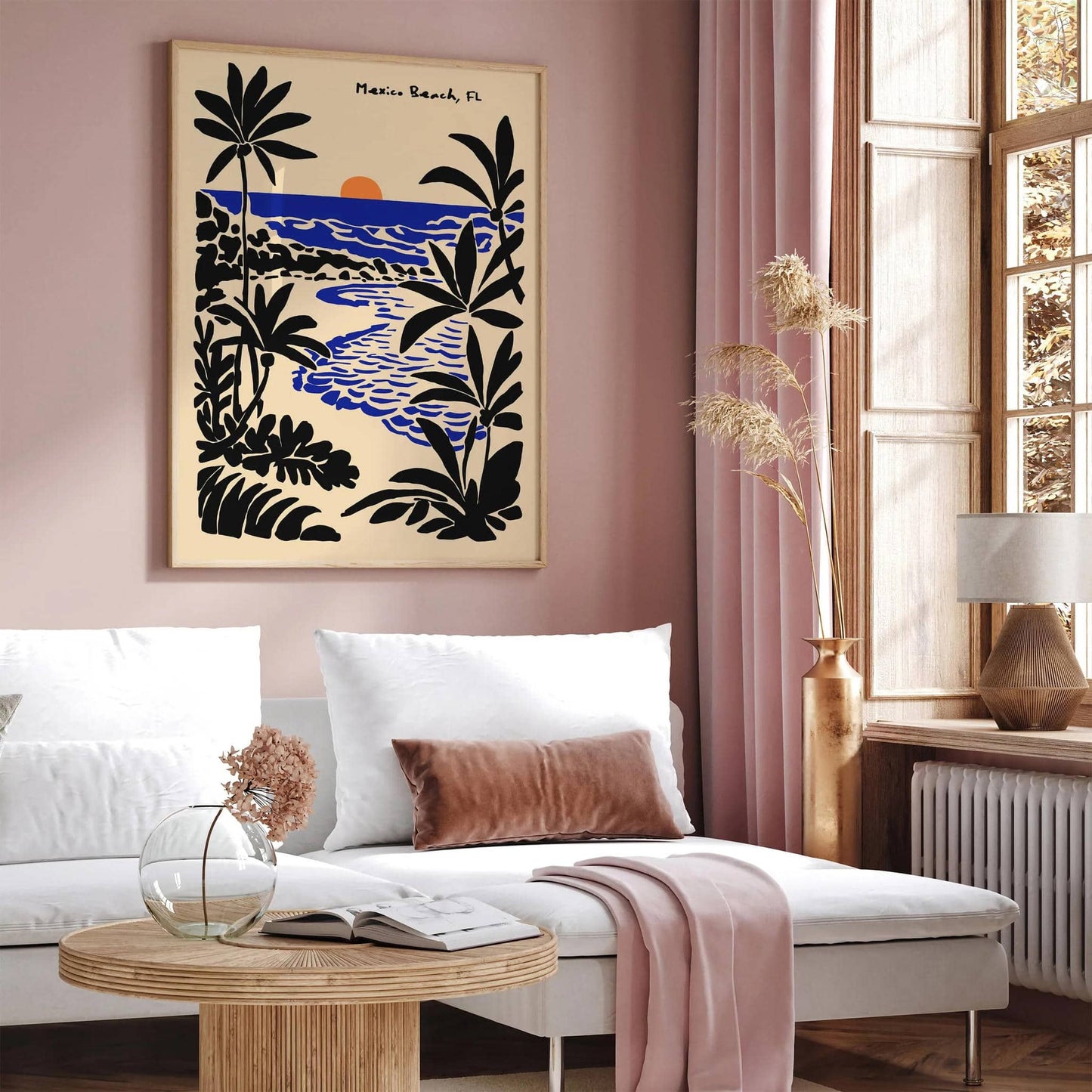 Mexico Beach Florida Honeymoon Gift Idea Print
