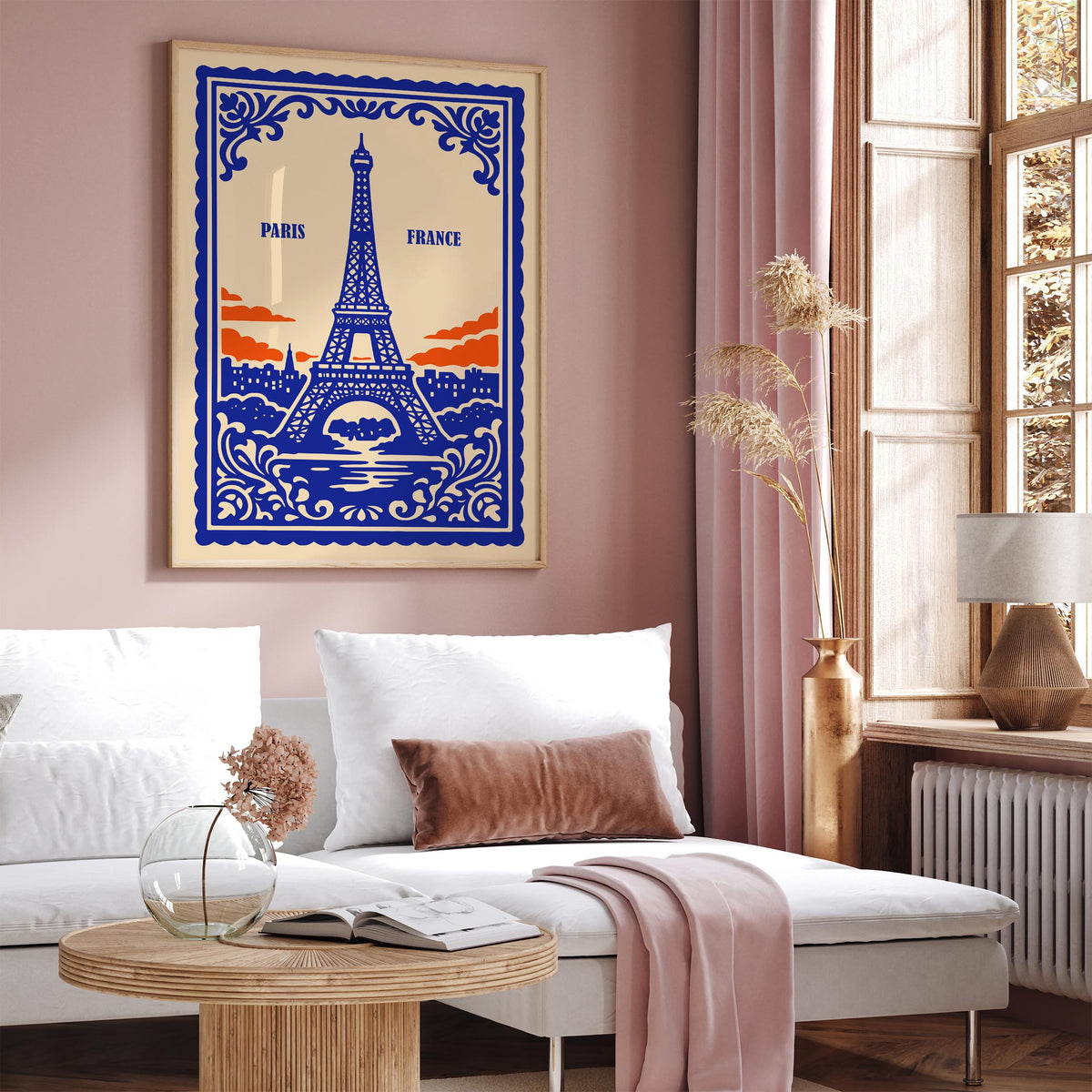 Paris France Eiffel Tower Poster