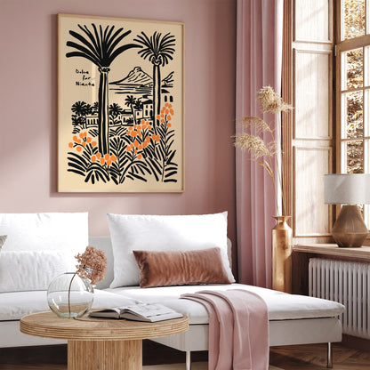 Dolce far Niente Tropical Landscape Poster