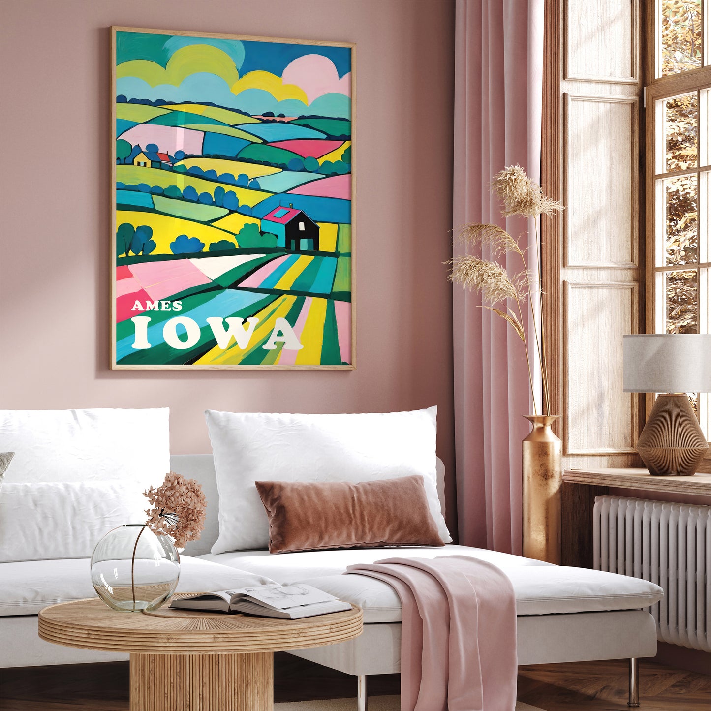 Travel Iowa Iconic Poster Art