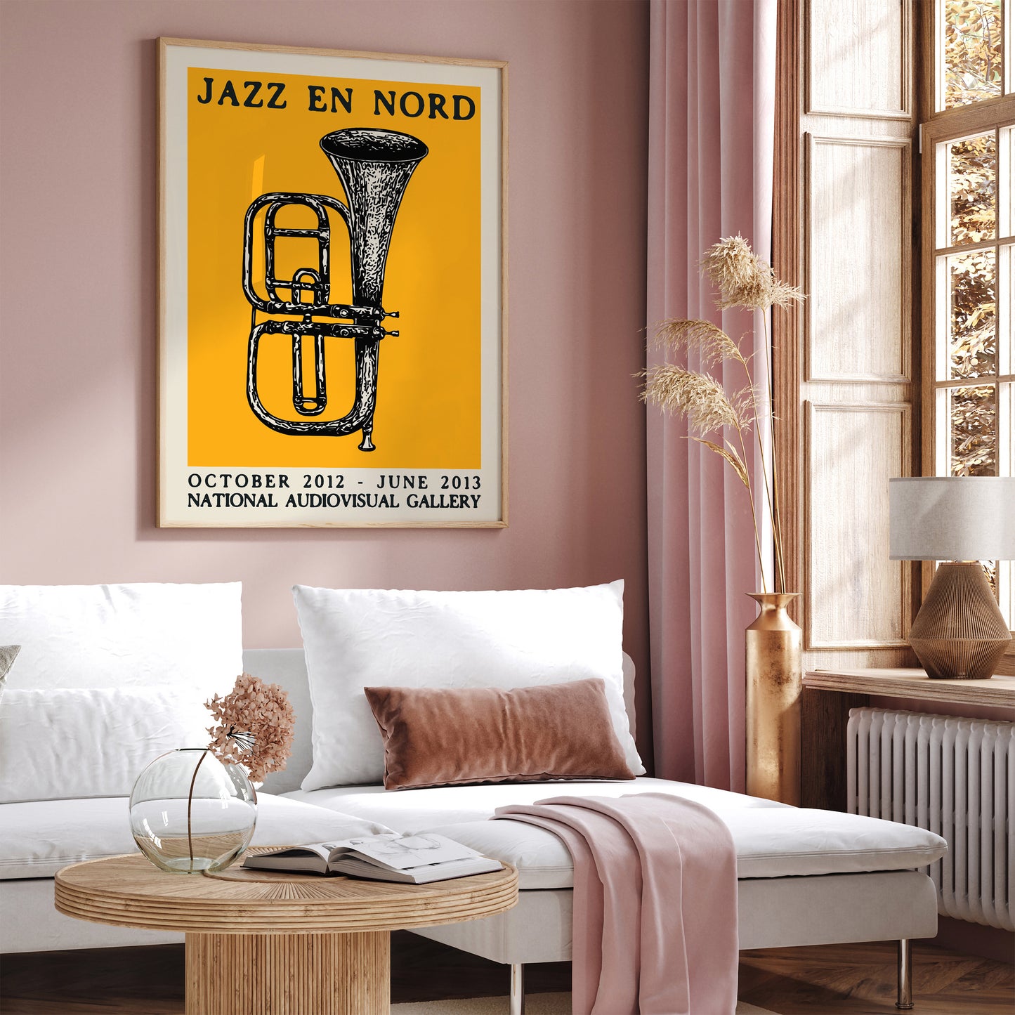 Jazz En Nord Vintage Jazz Poster