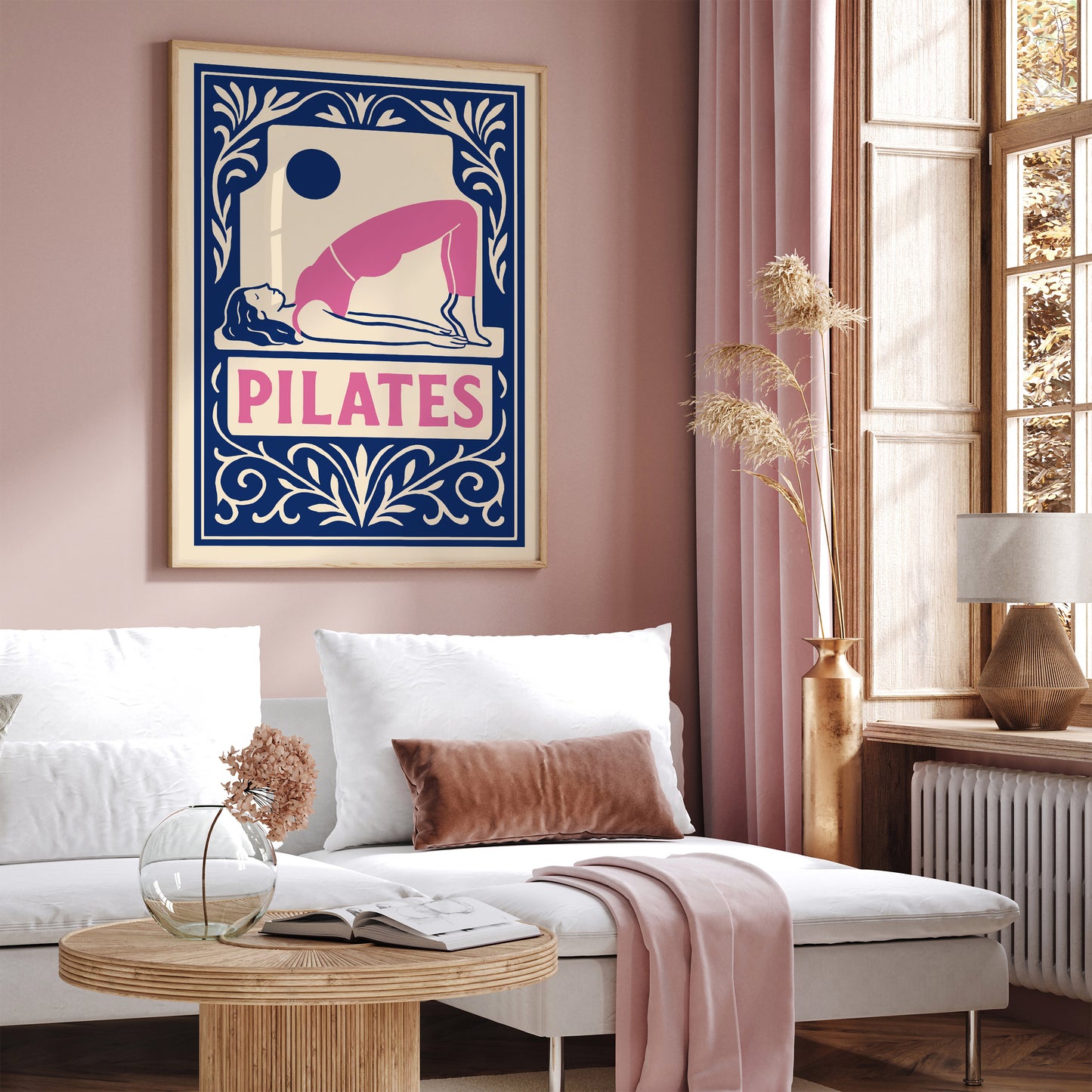 Pilates Wall Art Print 2026