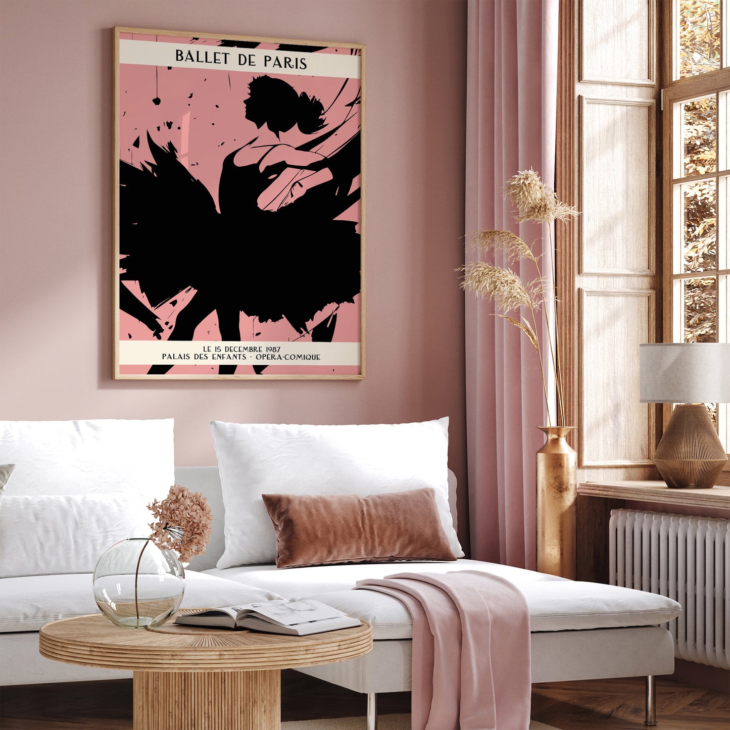 1987 Parris Vintage Ballet Poster