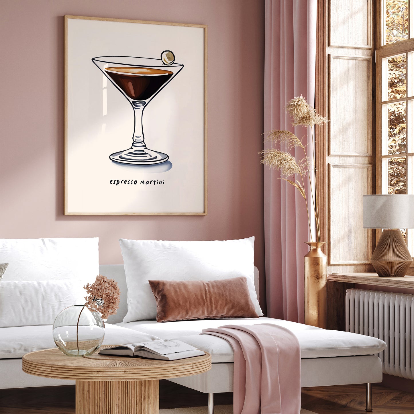 Espresso Martini Drink Poster