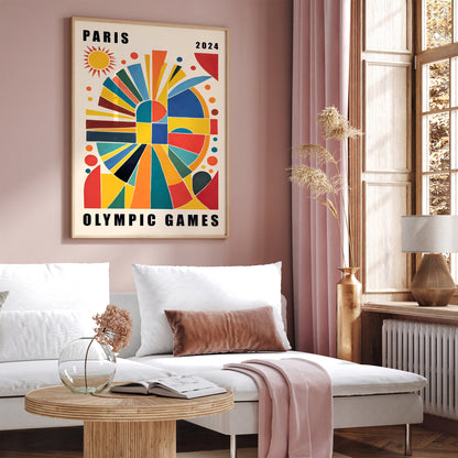 Olympic Games Paris 2024 Collectible Art Print