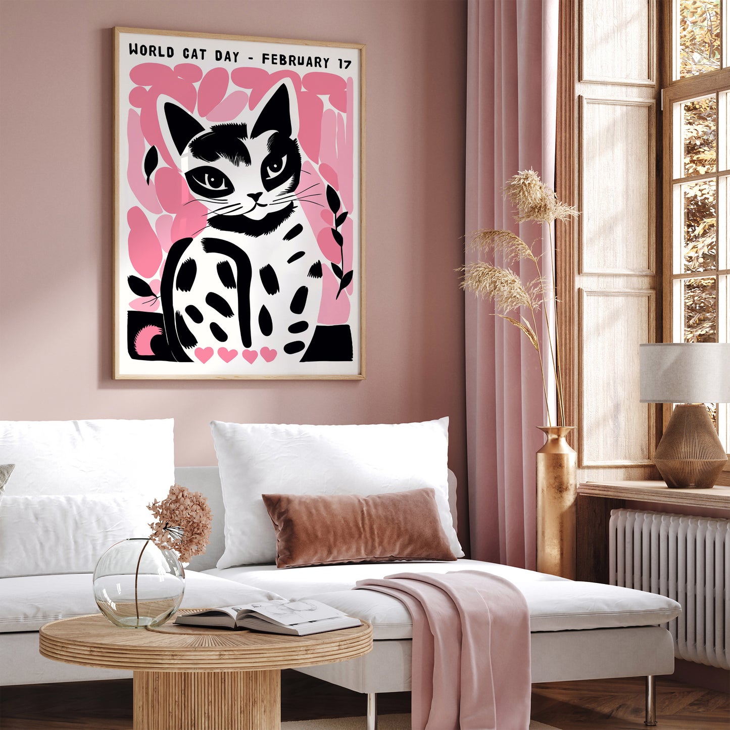 World Cat Day Cute Poster