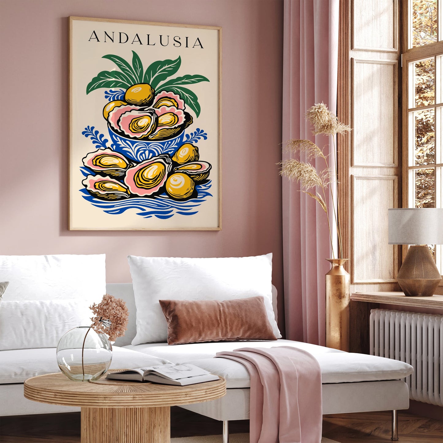 Andalusia Spain Oysters Poster