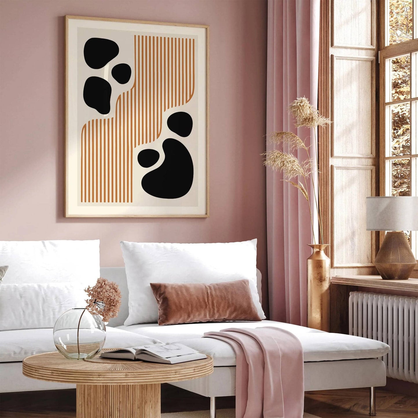 Modern Abstract Print - Scandinavian Wall Art 2025