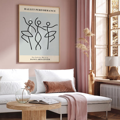 Ballet Performance NYC Poster